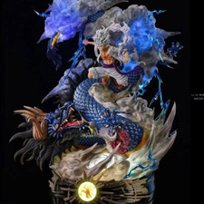 One Piece GK 5th gear Nika Luffy VS Kaido 5th gear Luffy Figure Statue Replica