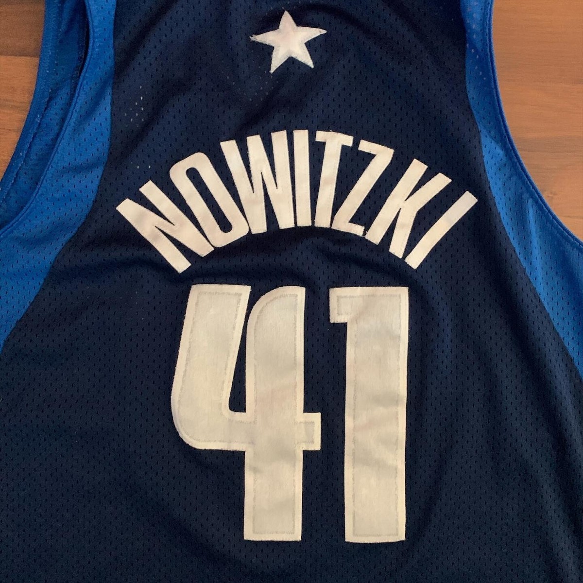 MEN'S NBA DALLAS MAVERICKS DIRK NOWITZKI #41 JERSEY-XL