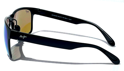 NEW Maui Jim RED SANDS Matte Black POLARIZED Hawaii Blue Lens