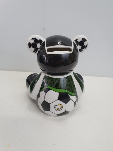 TEDDY Bear Money Box Bank Limited RITZENHOFF Decor Przybylska Football Referee - Picture 3 of 8