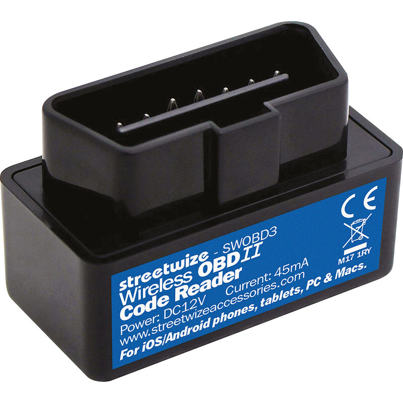 Streetwize ODBII Code Reader for Android and iOS