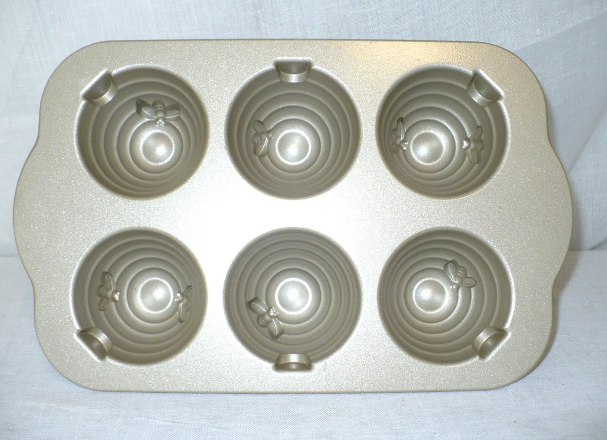Nordic Ware Beehive Cakelets Pan, Cups, Made In the USA