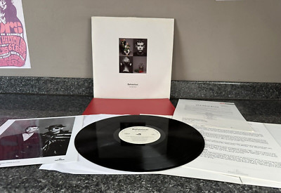 VINYL LP PET SHOP BOYS BEHAVIOUR UK FIRST PRESS  PCSD 113 ALL INSERTS VERY RARE