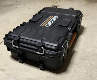 RIDGID 2.0 Pro Gear System Power Tool Case and Storage Tool Box