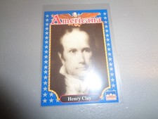 HENRY CLAY, FORMER U.S. SECRETARY OF STATE #87 --- 1992 Americana Trading Card