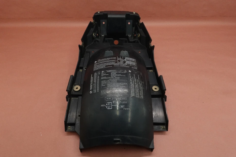 BMW R1100RS 1993-2001 guardabarros trasero trasero inferior bandeja trasera cubierta protector Foto 2 de 4