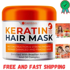 Keratin Hair Mask - Sulfate Free Hydrating Deep Conditioner Treatment for... 