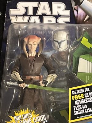 2011 Star Wars Toys SAESEE TIIN CW54 CLONE WARS Figure w/ JEDI