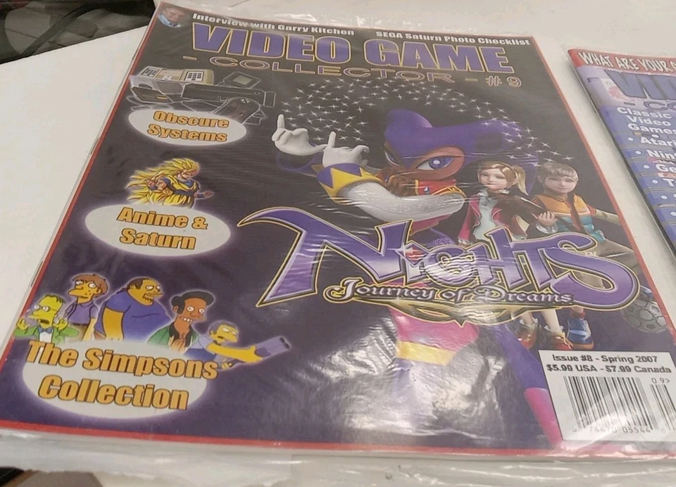 New Price! VIDEO GAME COLLECTOR MAGAZINE #1,#2, #4,#5,#6,#8, *RARE* 2 Sealed - Image 3 of 4