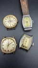 4 Vintage Watches Timex New Haven AS IS NOT RUNNING