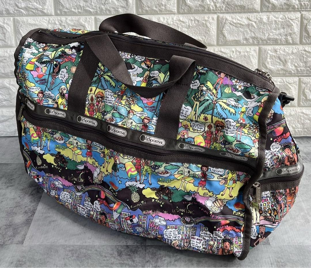 LeSportsac Boston Bag Amy Davis Collaboration Hawaii | eBay