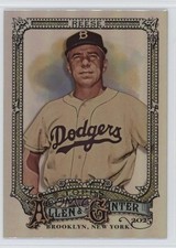 2025 Topps Allen & Ginter Silver Portrait Pee Wee Reese #340 HOF 8d2
