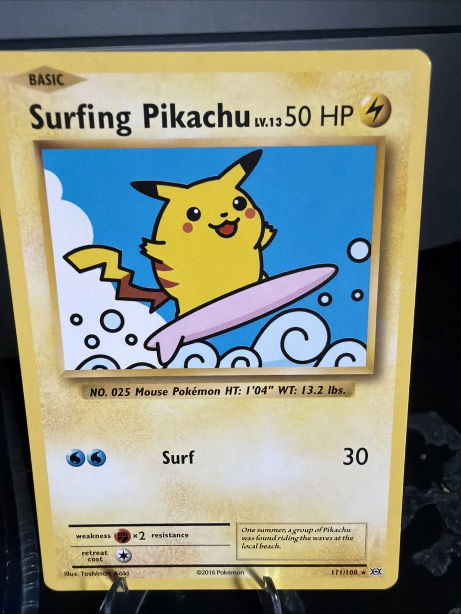 surfing pikachu v pokemon card Amazon.com: Pokmon Celebrations Surfing Pikachu V, 25th Anniversary Full  Art Rare Holo + Surprise Card! : Toys & Games