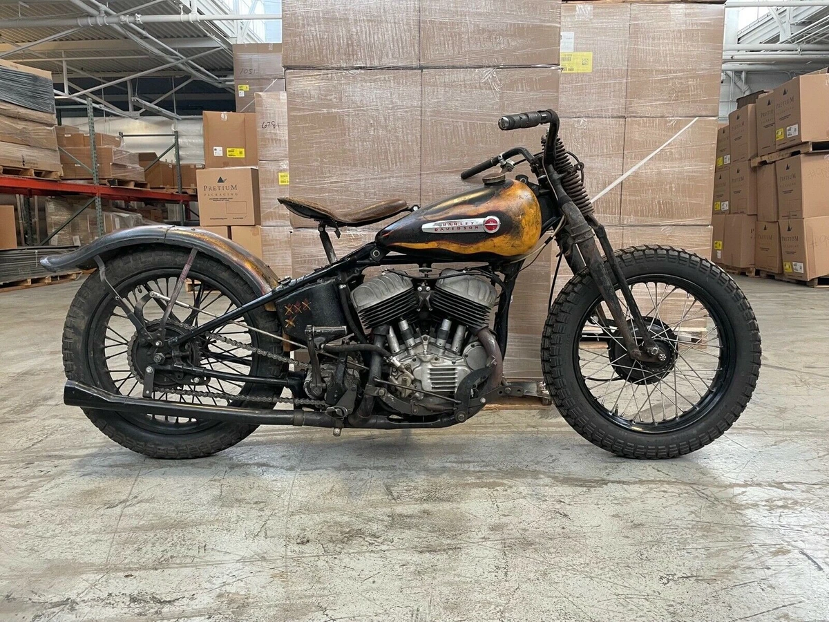 A Stunning 1950 Harley-Davidson WRTT Built for Endurance Beach Racing