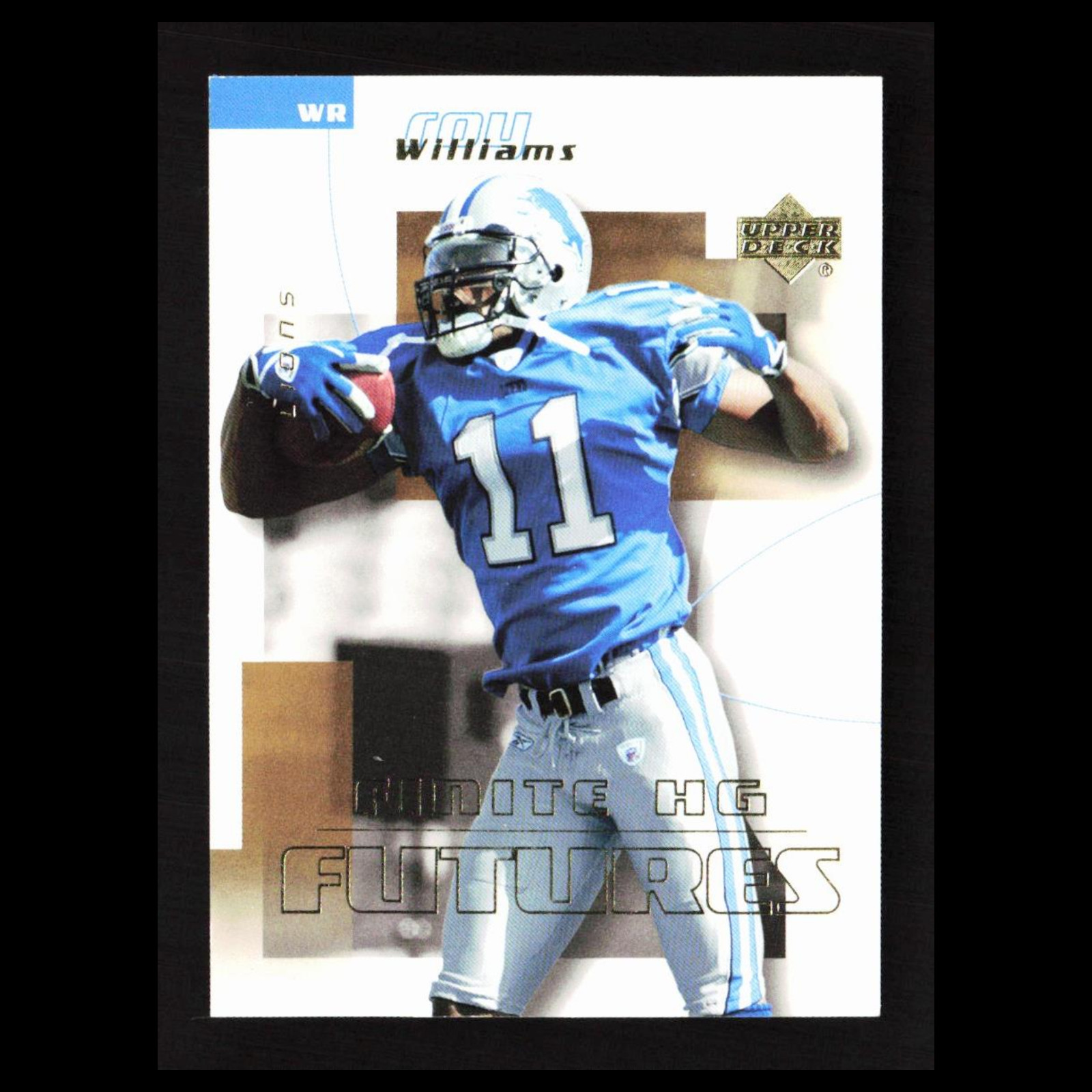 Roy Williams Upper Deck Finite HG #272 Base