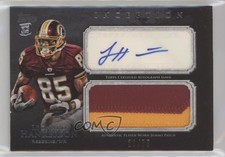 2011 Topps Inception Rookie Grey 21/75 Leonard Hankerson Jumbo Patch Auto n1u