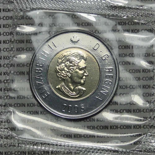 2005 Canada Toonie — photo from the most recent tracked eBay sale