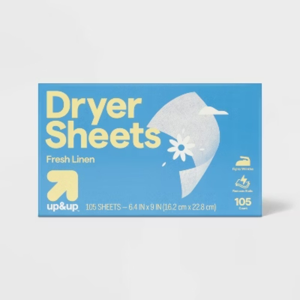 Fabric Softener Dryer Sheets - Fresh Linen - up&up™