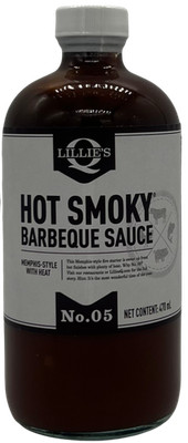 Lillie's Hot Smoky Barbeque Sauce 470ml
