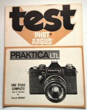 PRAKTICA  LTL Test PHOT ARGUS étude complète 24 pages 1974