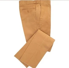 J.C. Cordings & Co Camel Moleskin Trousers men’s 40