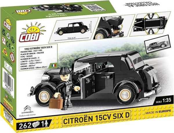 Gadget - Cobi: Historical Collection - Ww Ii - Citroen 15Cv Six D (262 Pz.) -D--image