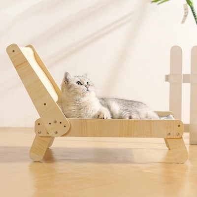 Katzenhängemattenbett Katzenliege Stuhl Krallen Nest Katzenmöbel Haustierbett Haustier