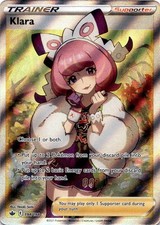 Klara (Full Art) Ultra Rare SWSH06: Chilling Reign 194/198 NM on eBay