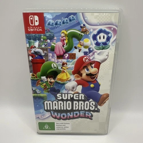 Super Mario Bros Wonder - Nintendo Switch Game - Like New