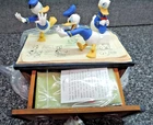 Disney Donald Duck Figure Character Study Watch Collection .925 Silver Boxed LE