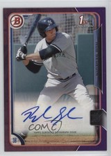 2015 Bowman Prospects Auto Purple 23/250 Rob Segedin #PA-RS Auto 0v1