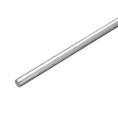JAPCHET 4 Pack 1 Inch Aluminum Rods, 13 Inches Aluminum Round Bar, 6061 Aluminum