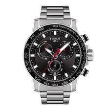 TISSOT SUPERSPORT CHRONO T125.617.11.051.00 SILVER/BLACK MENS WATCH 5YR WTY AU