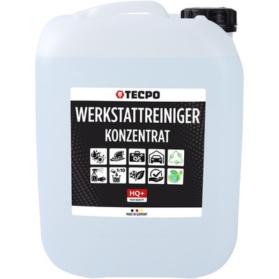 TECPO WERKSTATTREINIGER KONZENTRAT 10 LITER BODENREINIGER UNIVERSALREINIGER HQ+
