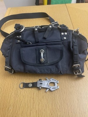 Super Rare George Gina & Lucy Y2K Vintage Hand Bag With Crossbody Strap GG&L