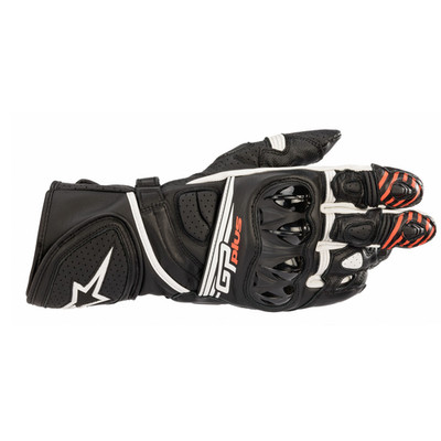 Alpinestars GP Plus R V2 Motorcycle Motorbike Gloves  Black White
