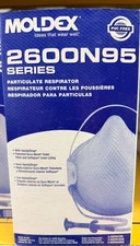 Moldex 2600N95 HandyStrap M/L Particulate Disposable Respirator (15 Per Box)