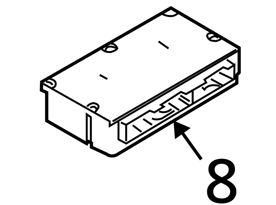 Chassis ECM Theft-locking Central Gateway Fits 04-08 BMW 760i 1698126 — 第 4/4 张图片