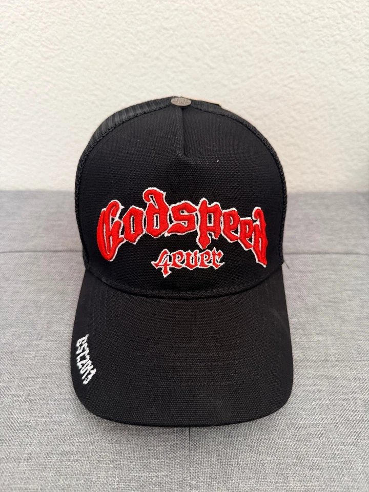 Sombrero negro de malla Godspeed Snapback_ Foto 2 de 4