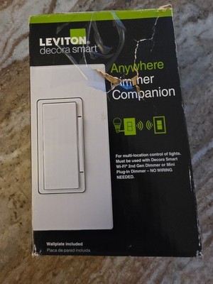 Leviton Decora Dimmer Wall Switch - White (R02-DAWDC-1RW)