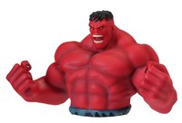 Monogram Red Hulk Bust Bank Actionfigur Spardose Aus Pvc 20 Cm