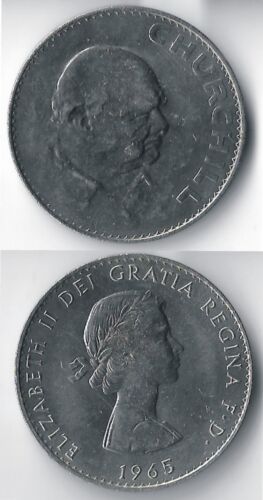 REINO UNIDO. MONEDA CROWN 1965. CHURCHILL