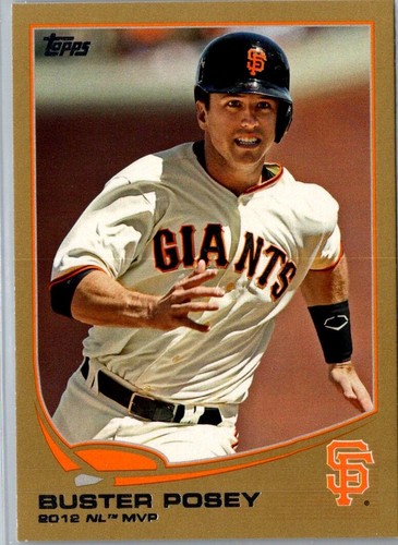 2013 Topps - Gold #455 Buster Posey /2013