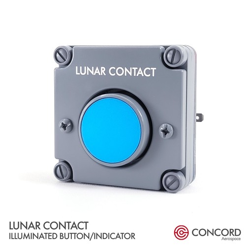 CONCORD AEROSPACE - LUNAR CONTACT INDICATOR PANEL - LUNAR MODULE - Picture 3 of 11