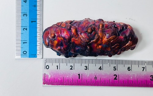 Noni Rainbow 7 colored LEKLAI Magic Stone Amulet charming Talisman Natural Rare - Picture 19 of 21