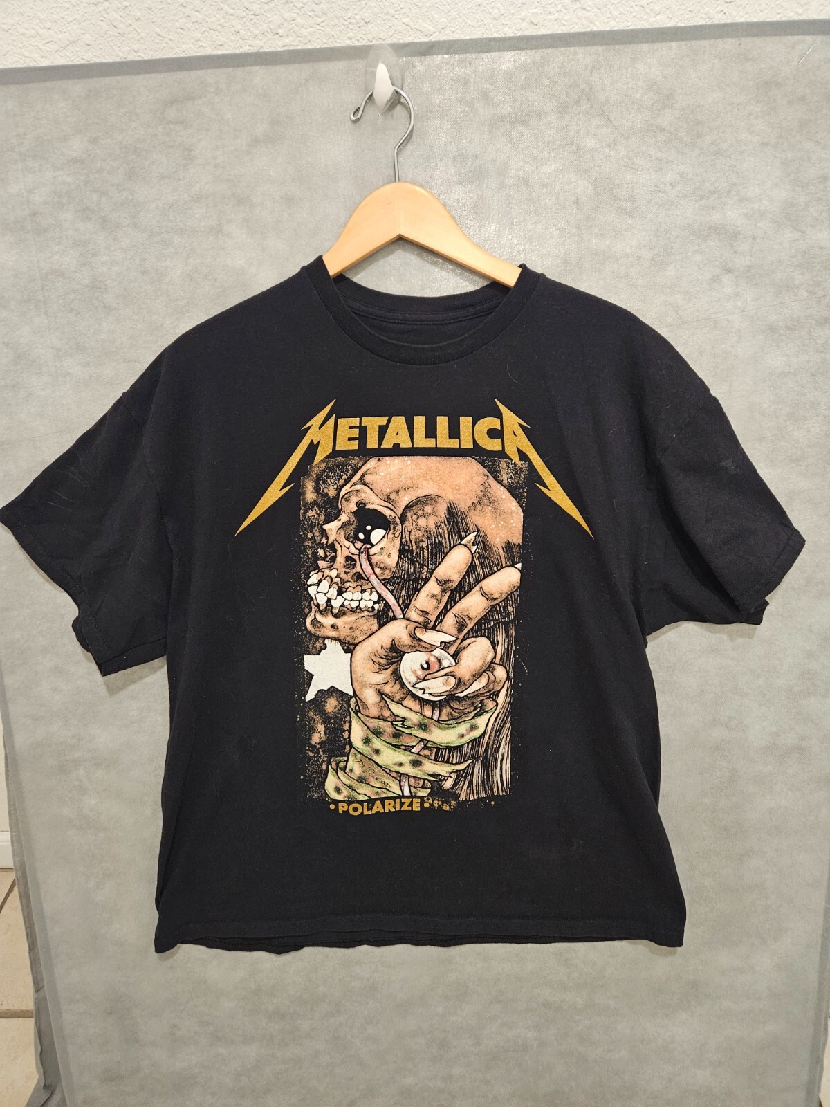 Men's Metallica M72/2023 Official Concert T-shirt : Black in color : Size XL