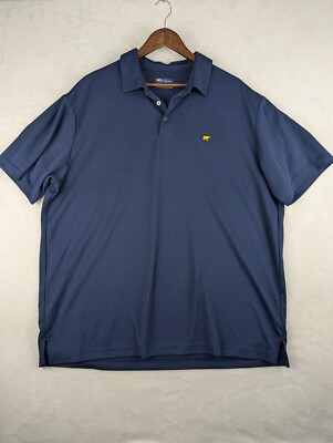 New Men's 2XL Jack Nicklaus Trade Winds Blue Short Sleeve Golf Polo Shirt XXL