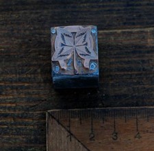 Miedziane klisze KLEIBATT PODKOWY Zestaw ołowiu Kija drukarska Klisze Galvano Secesja