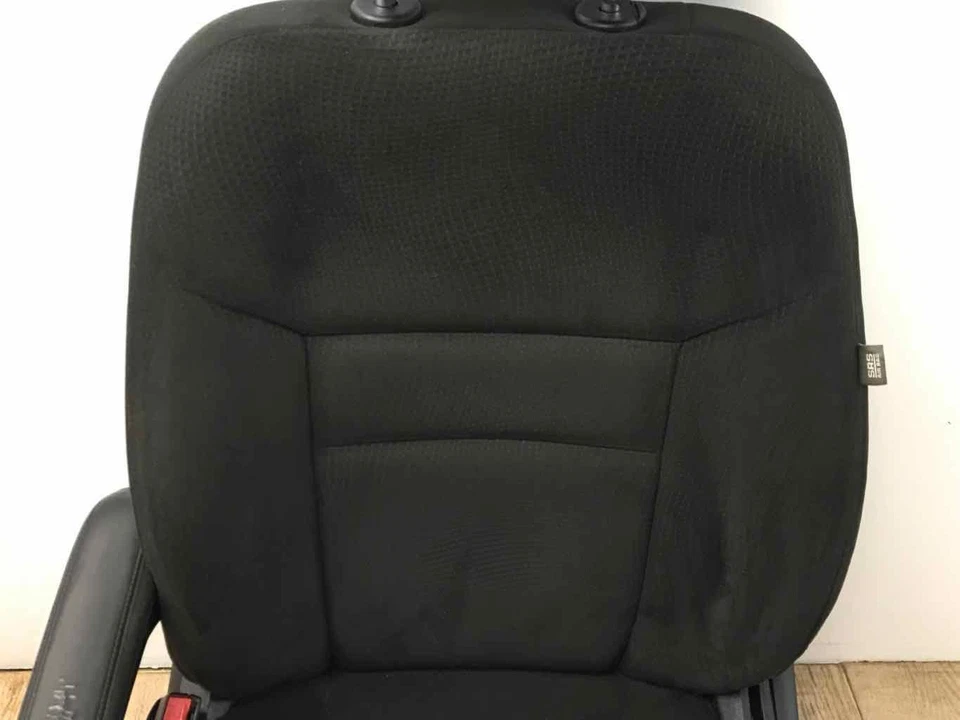 Подходит для 11-18 DODGE GRAND CARAVAN переднее левое водительское ручное сиденье черная ткань см. фото - Изображение 3 из 4