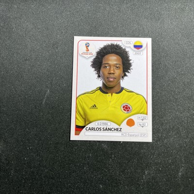 640 SANCHEZ COLOMBIA PANINI FIFA WORLD CUP RUSSIA 2018 STICKER FOOT